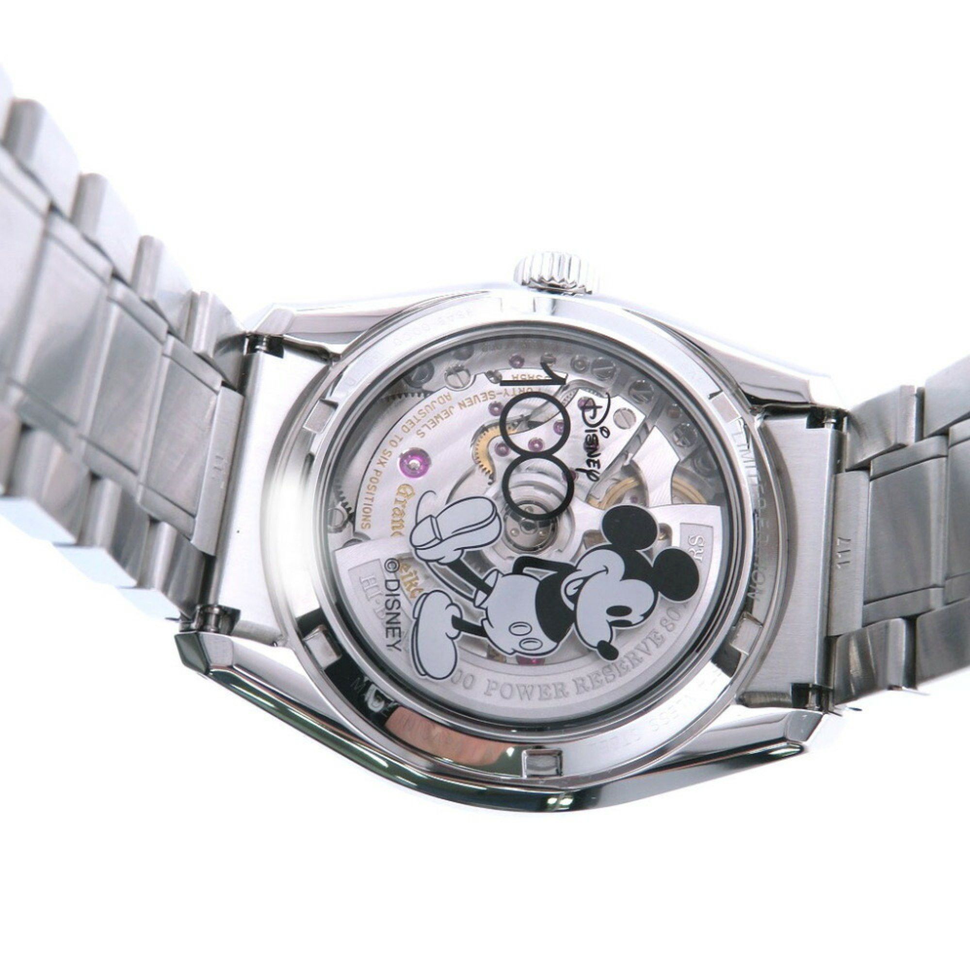 Other Grand Seiko Disney 100 Limited Edition SLGH023 / 9SA5-00C0 Birch Automatic Watch Silver Dial 1439SEIKO Men's Size ONE SIZE - 7 Thumbnail