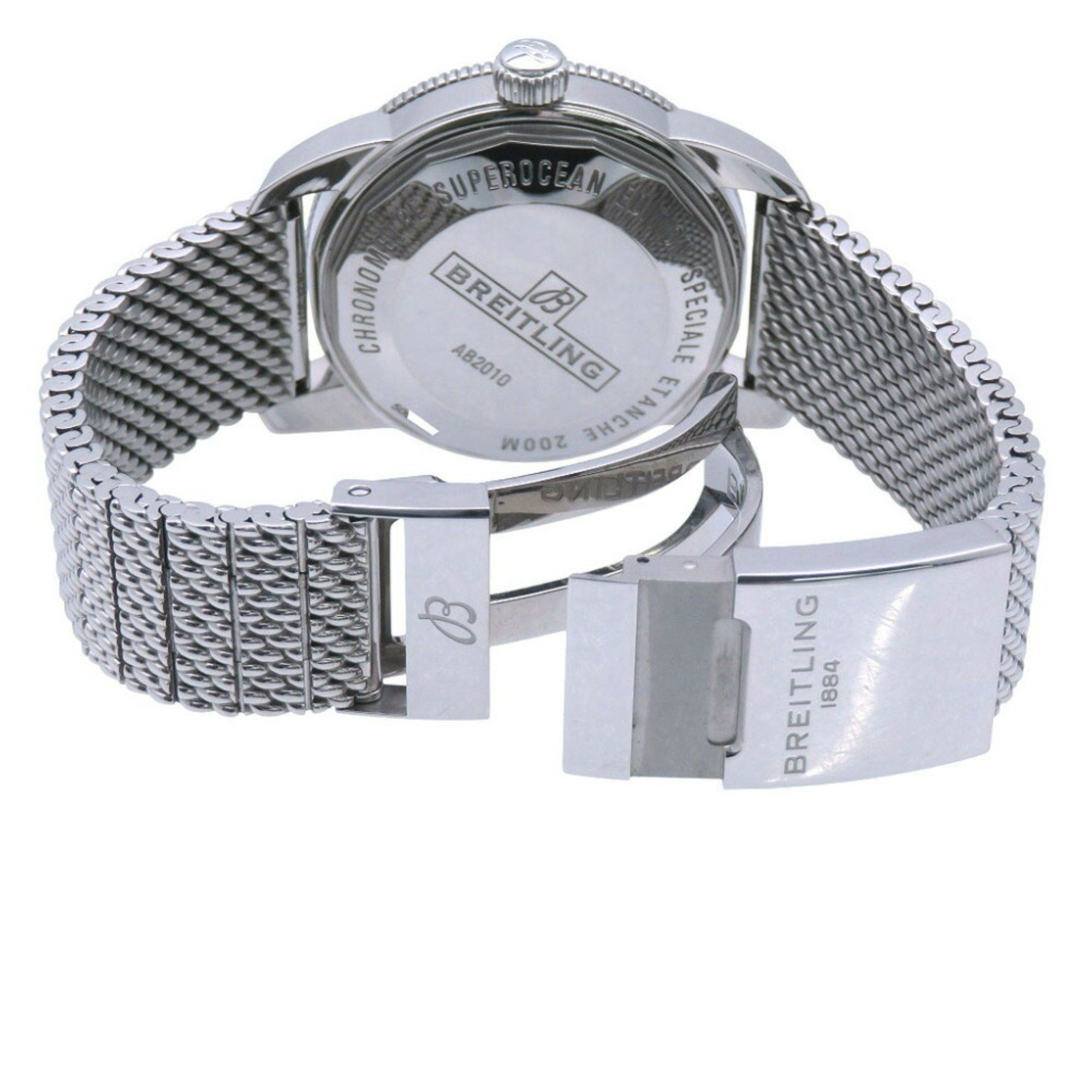 Breitling Breitling Superocean Heritage AB2010 Automatic Watch Stainless Steel Black Dial 0037BREITLING Men's Size ONE SIZE - 6 Thumbnail