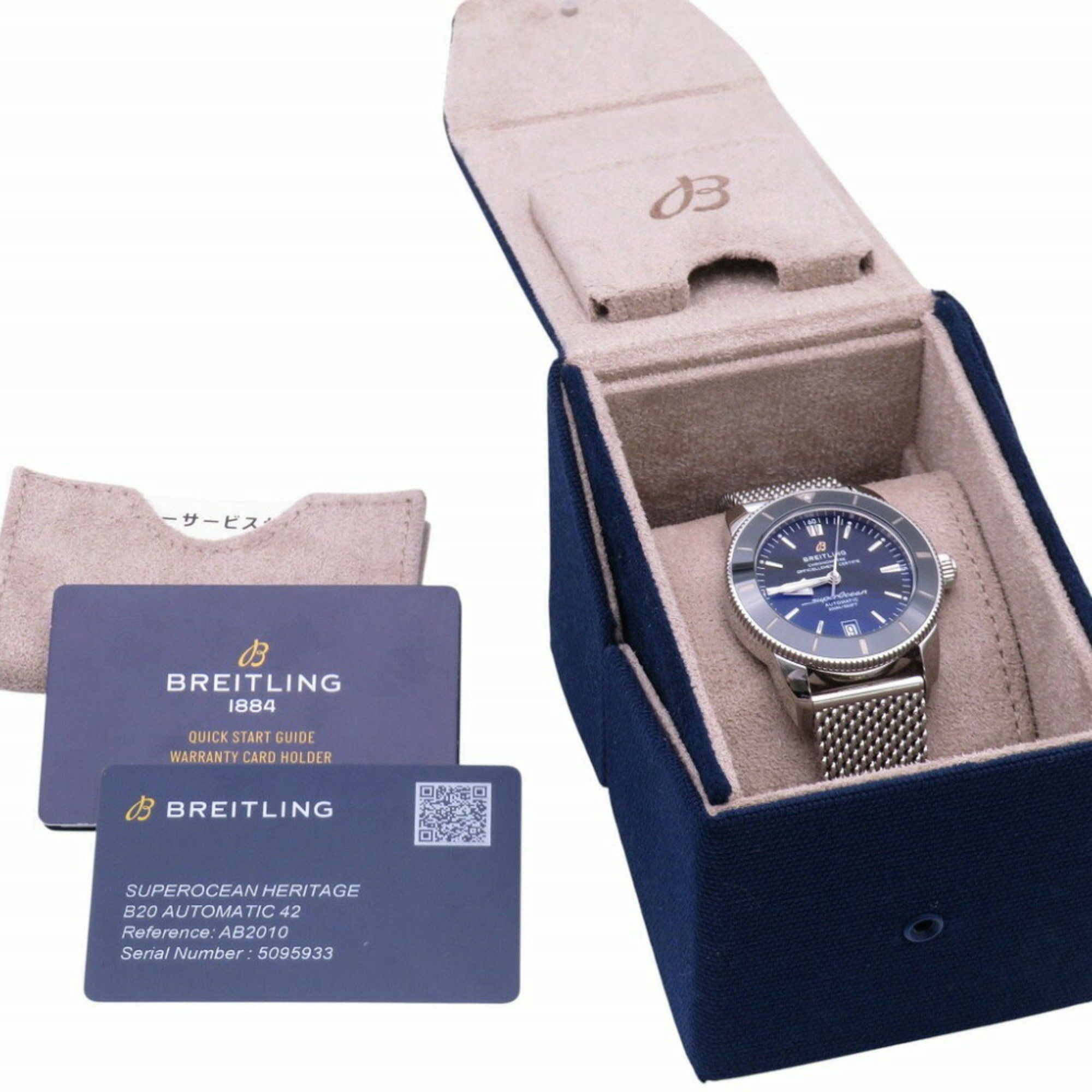 Breitling Breitling Superocean Heritage AB2010 Automatic Watch Stainless Steel Black Dial 0037BREITLING Men's Size ONE SIZE - 3 Thumbnail