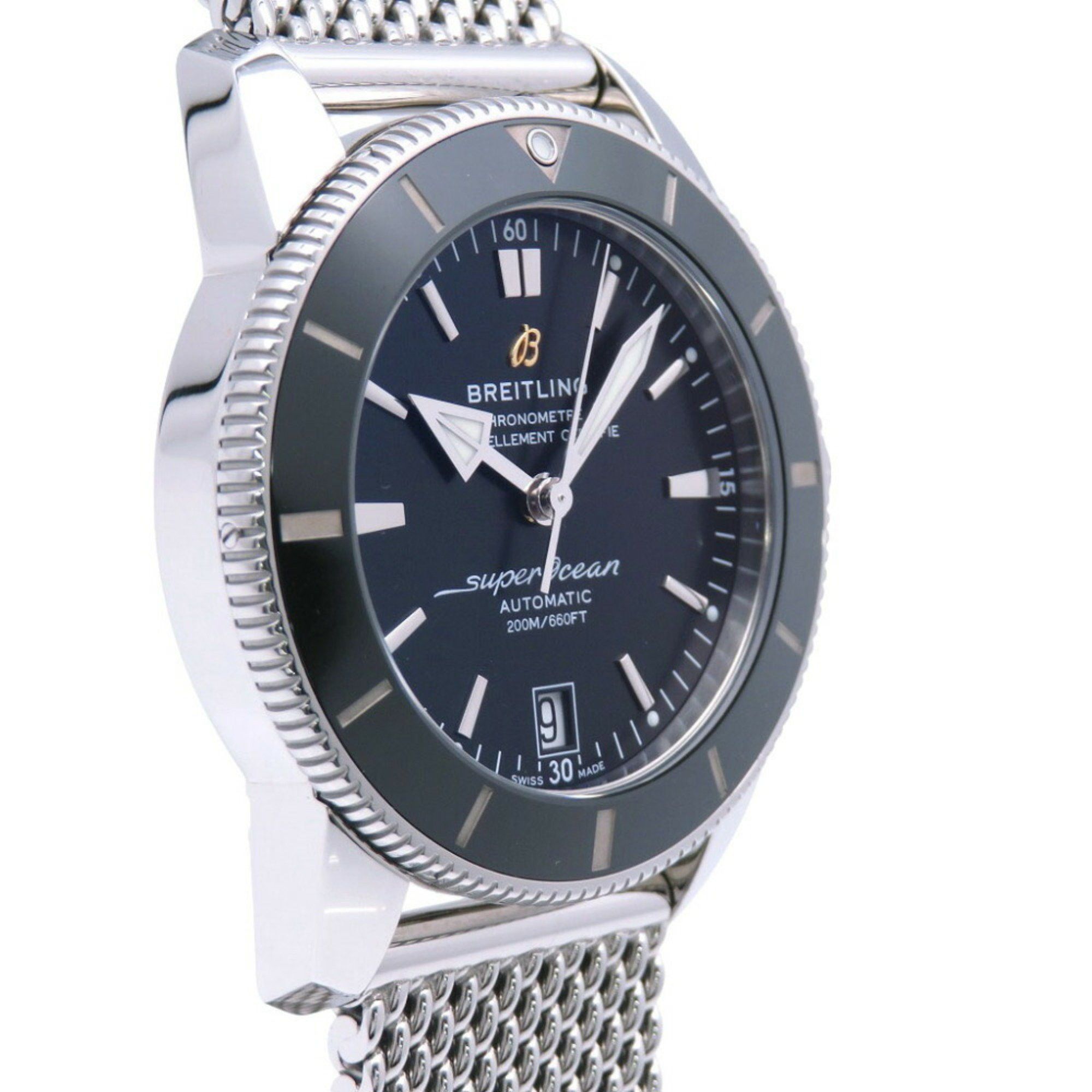 Breitling Breitling Superocean Heritage AB2010 Automatic Watch Stainless Steel Black Dial 0037BREITLING Men's Size ONE SIZE - 5 Thumbnail