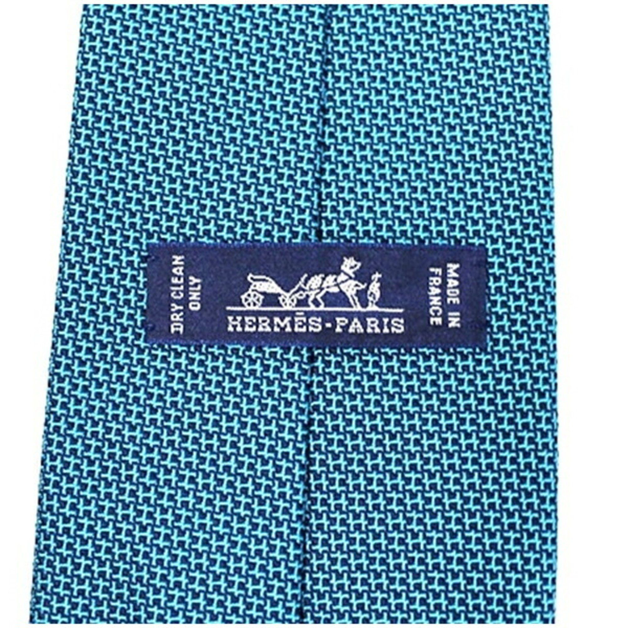Hermes Hermes Silk Tie HERMES Men's Size ONE SIZE - 5 Thumbnail