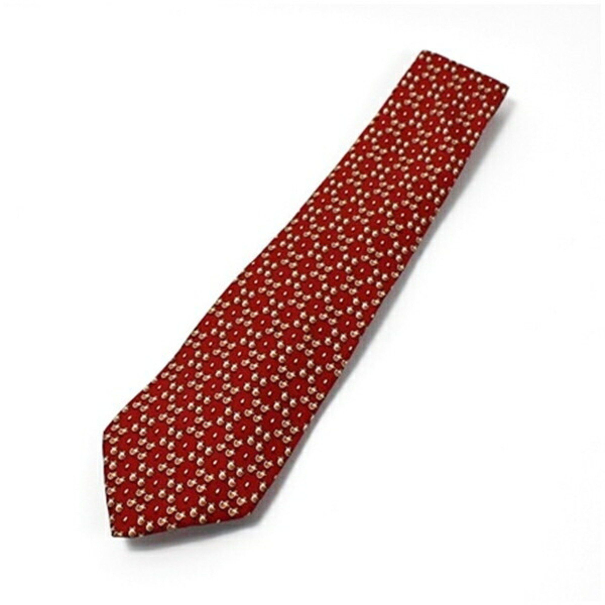 Salvatore Ferragamo Salvatore Ferragamo Silk Tie Men's Size ONE SIZE - 8 Thumbnail