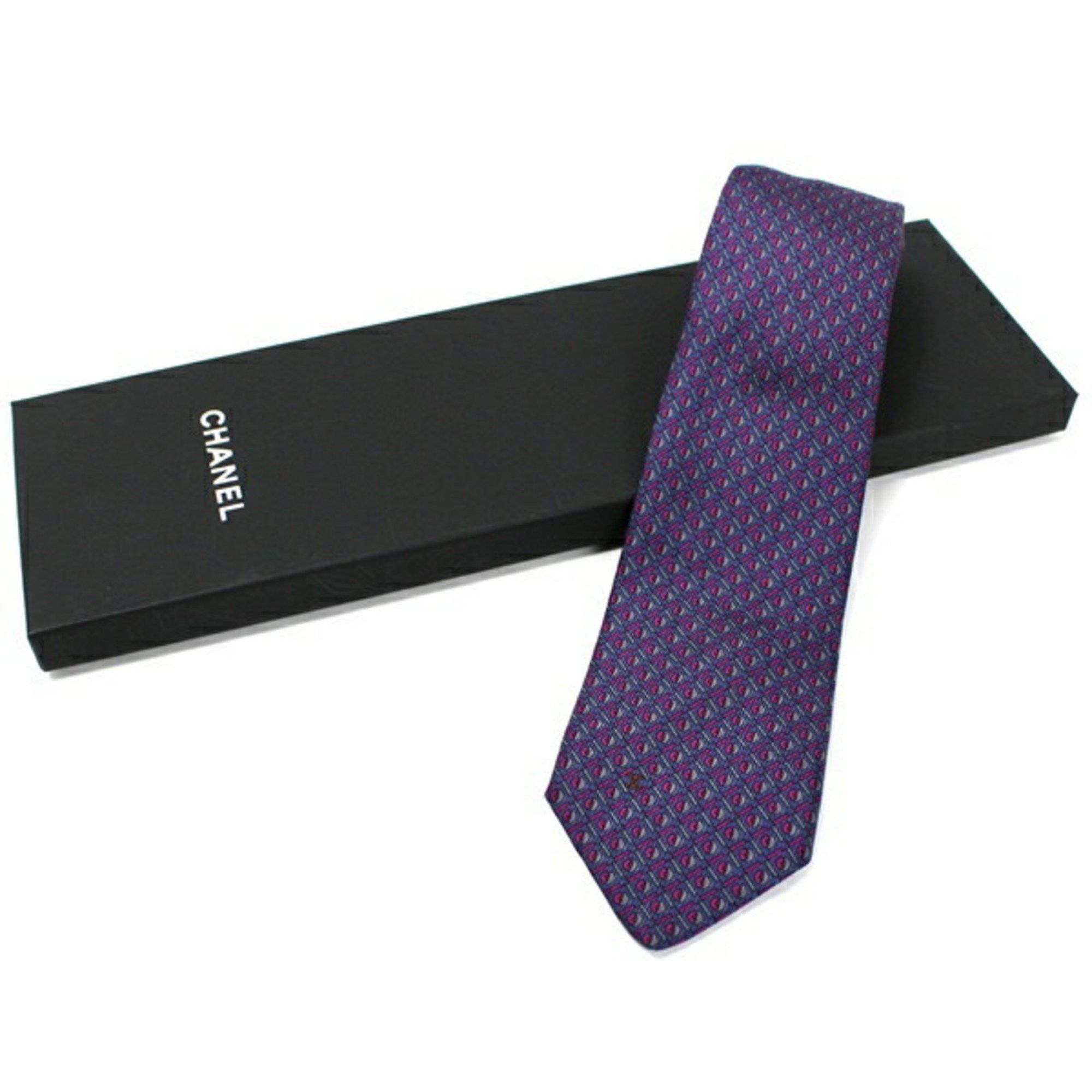 Chanel CHANEL Silk Tie for Men Size ONE SIZE - 2 Thumbnail