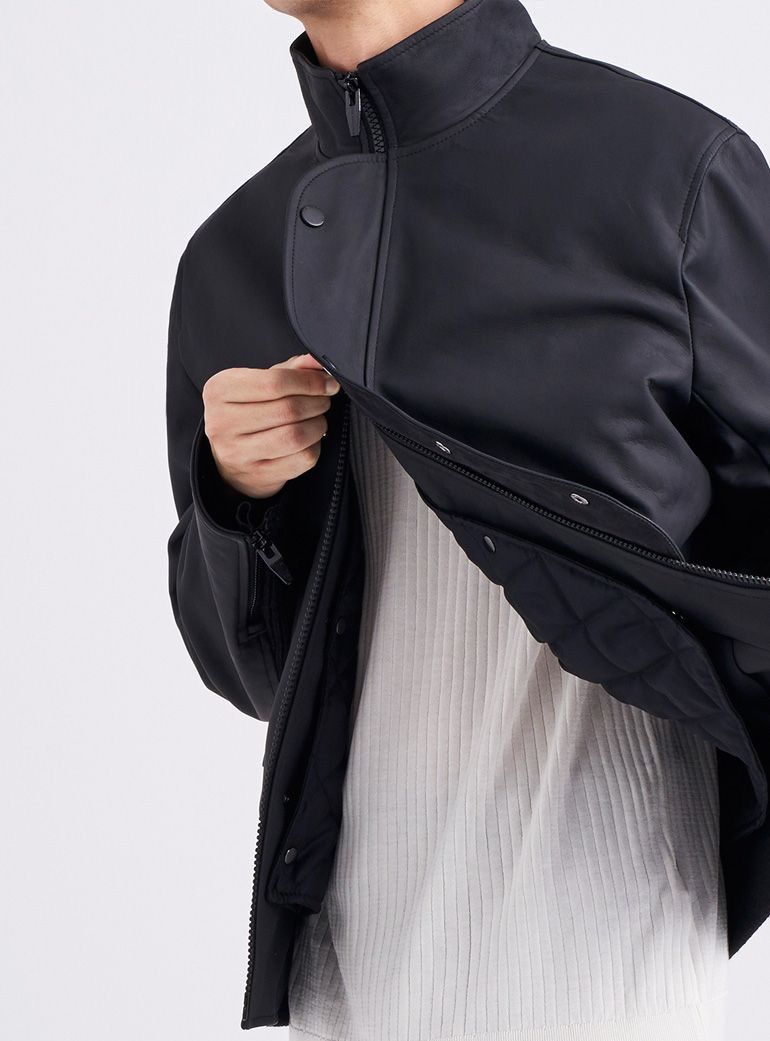 The Arrivals Bond II Matte Bomber Jacket Size US M / EU 48-50 / 2 - 6 Thumbnail