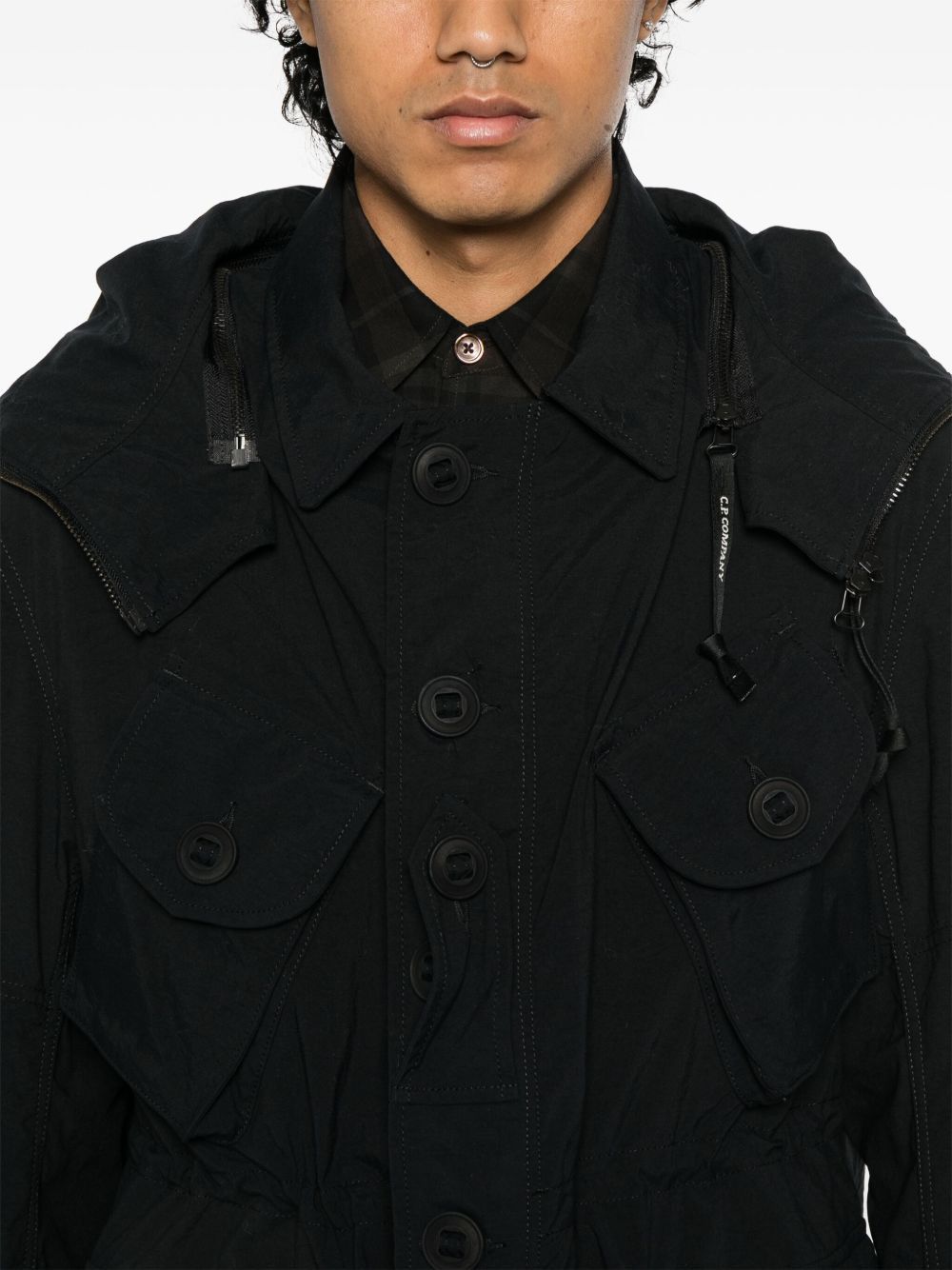 Junya Watanabe NYLON PARKA COAT Size US L / EU 52-54 / 3 - 4 Thumbnail