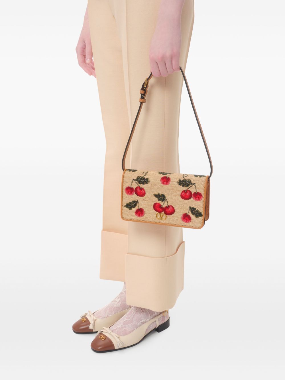 Valentino VLOGO SIGNATURE RAFIA MINI BAG Size ONE SIZE - 4 Thumbnail