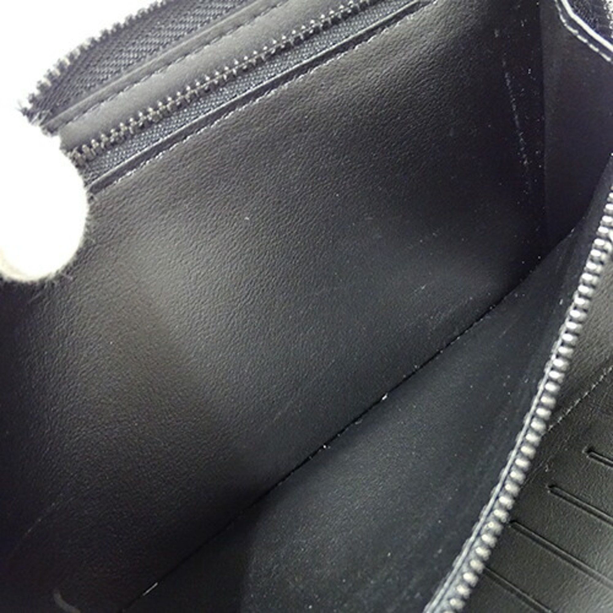 Louis Vuitton Louis Vuitton Wallet Monogram Shadow Men's Long Zippy Vertical Noir M62902 Black Round Size ONE SIZE - 8 Thumbnail