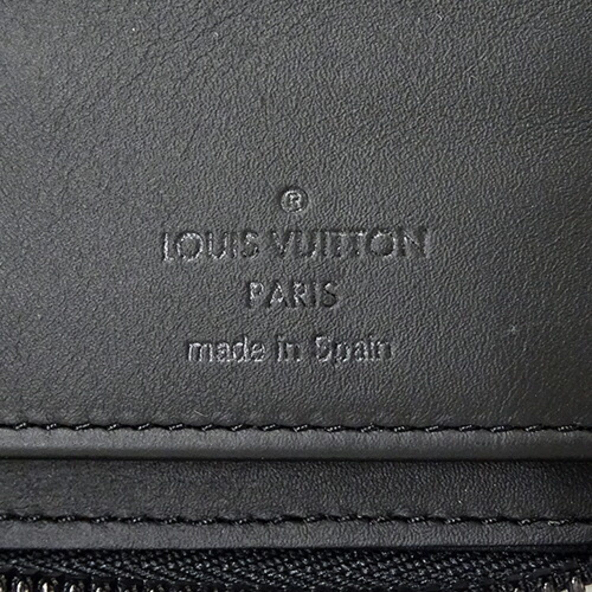 Louis Vuitton Louis Vuitton Wallet Monogram Shadow Men's Long Zippy Vertical Noir M62902 Black Round Size ONE SIZE - 6 Thumbnail