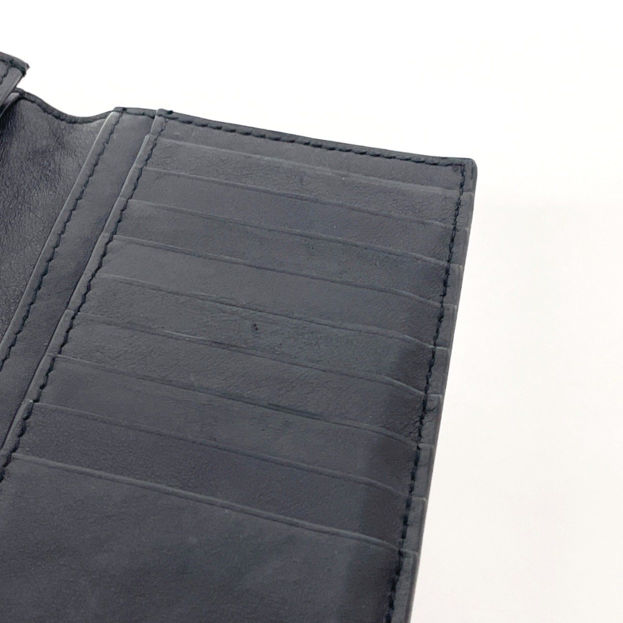 Bottega Veneta BOTTEGAVENETA Bottega Veneta Intrecciato Wallet Leather Black Men's Size ONE SIZE - 10 Thumbnail