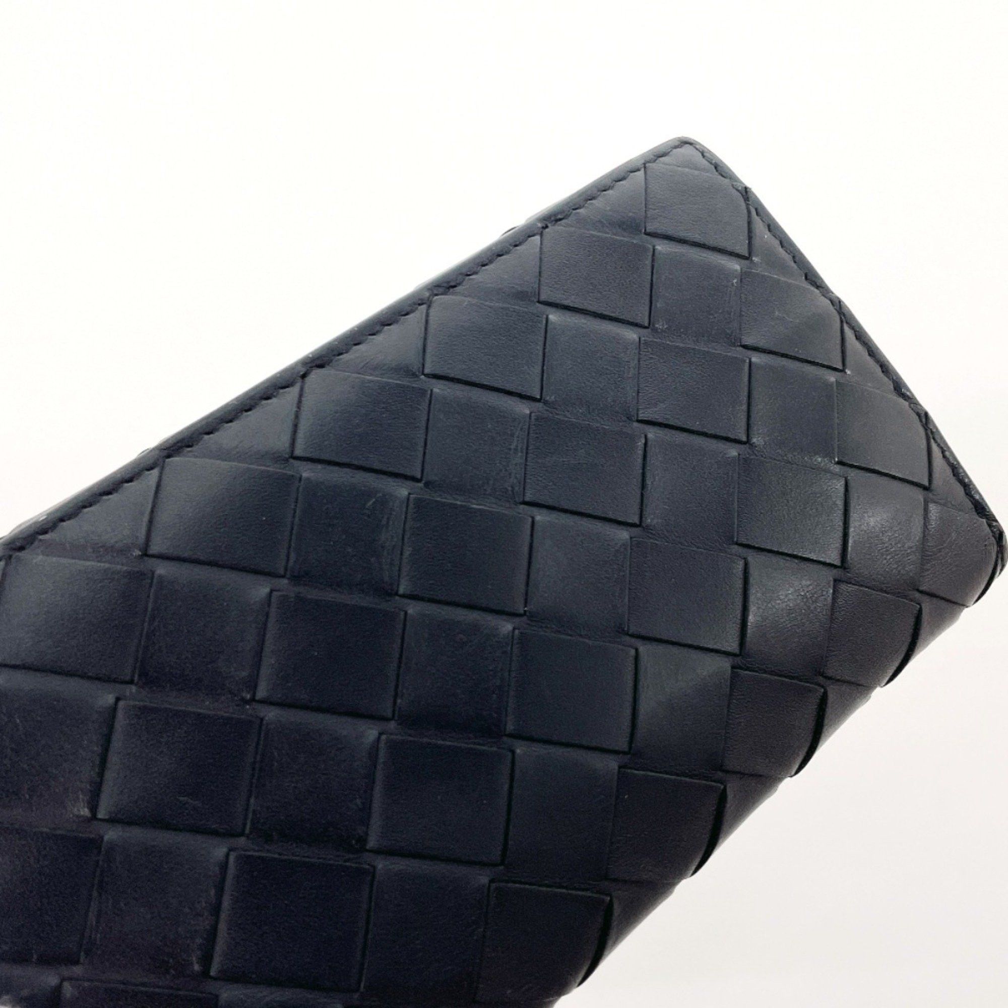 Bottega Veneta BOTTEGAVENETA Bottega Veneta Intrecciato Wallet Leather Black Men's Size ONE SIZE - 12 Thumbnail