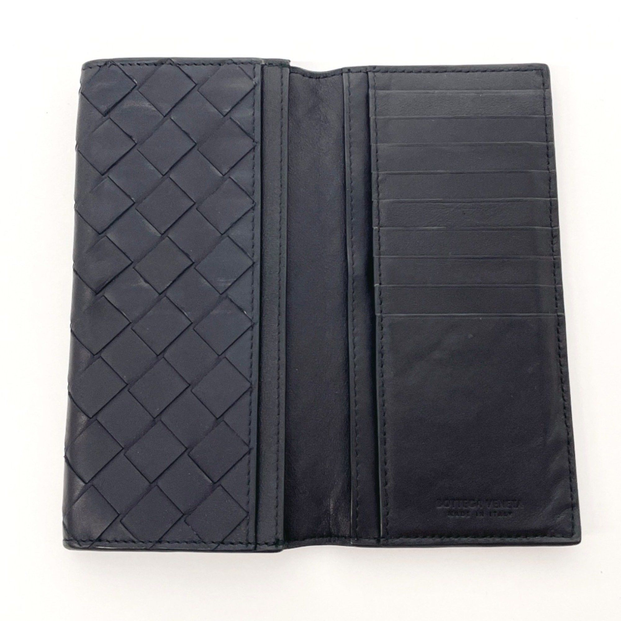 Bottega Veneta BOTTEGAVENETA Bottega Veneta Intrecciato Wallet Leather Black Men's Size ONE SIZE - 6 Thumbnail