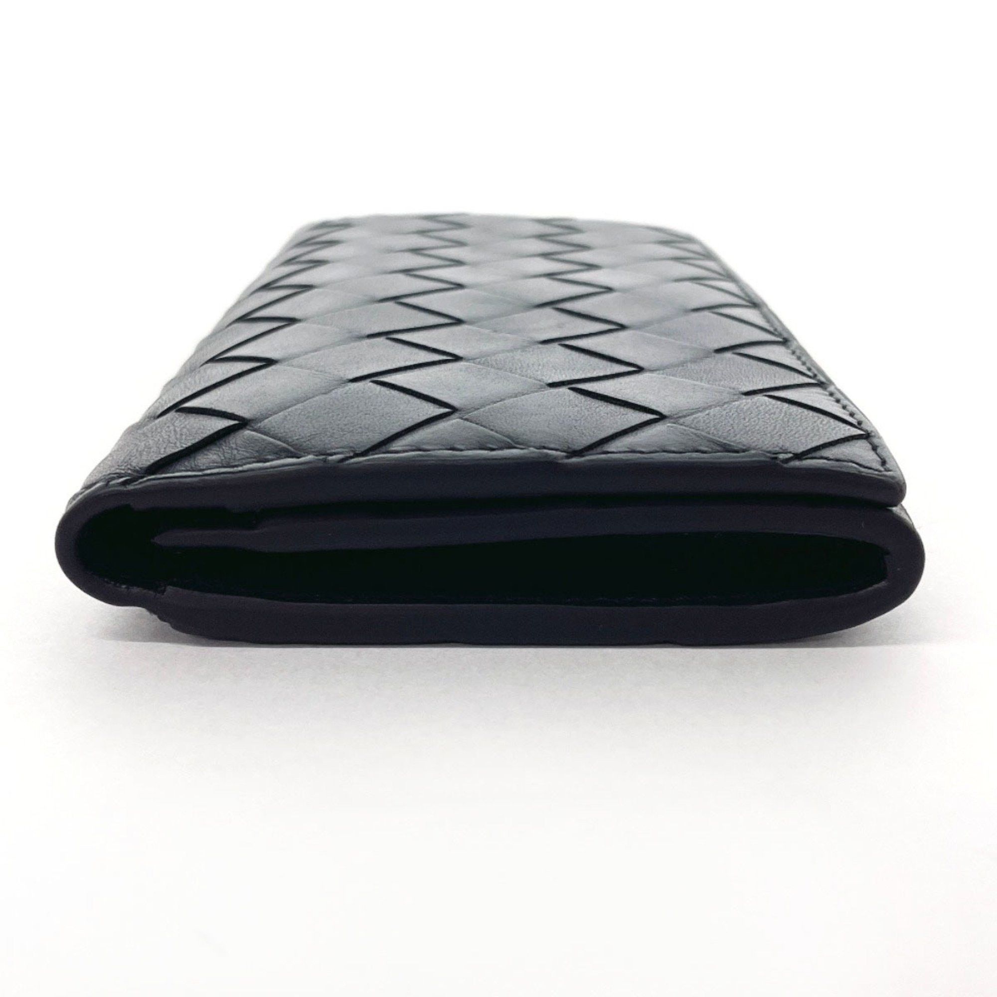 Bottega Veneta BOTTEGAVENETA Bottega Veneta Intrecciato Wallet Leather Black Men's Size ONE SIZE - 4 Thumbnail