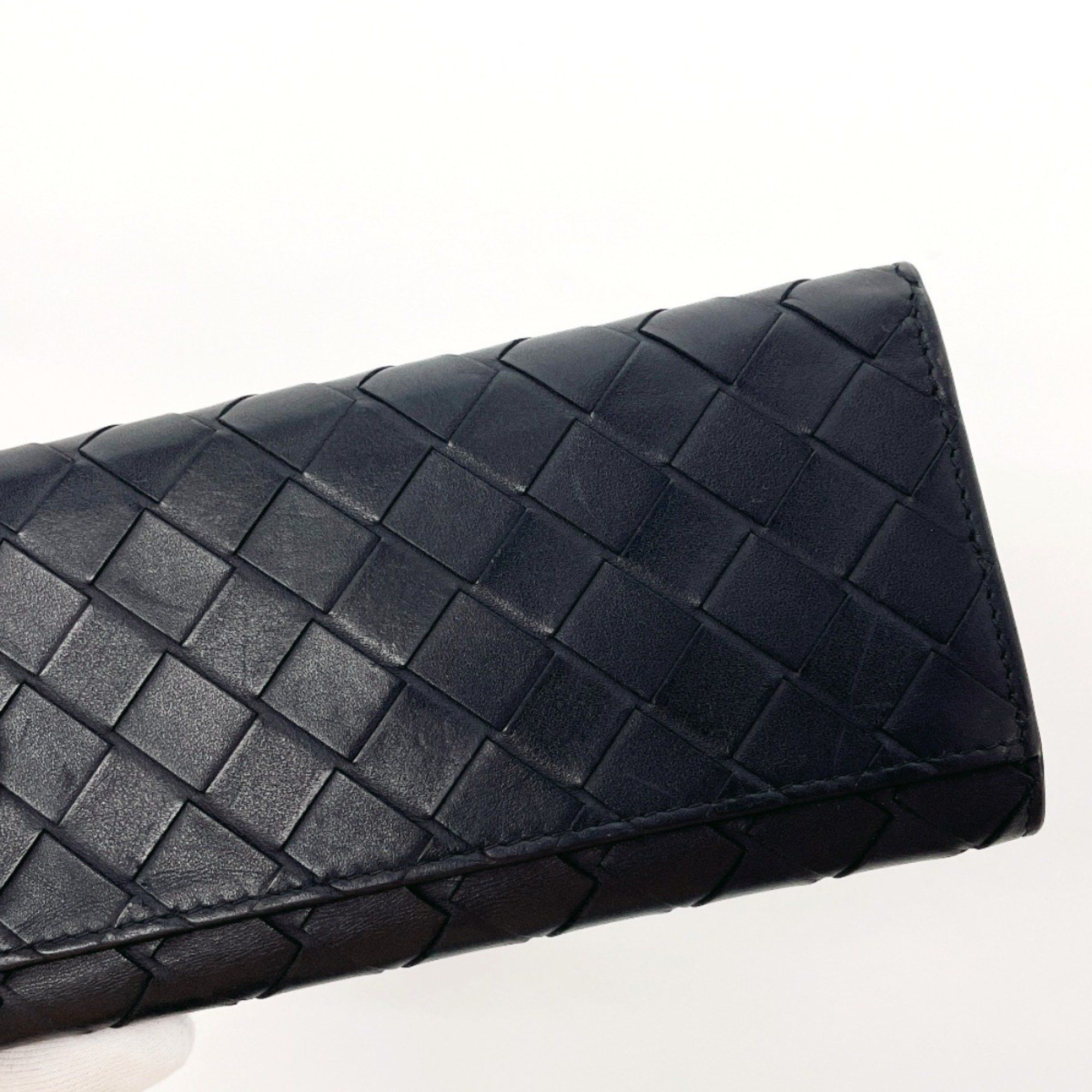 Bottega Veneta BOTTEGAVENETA Bottega Veneta Intrecciato Wallet Leather Black Men's Size ONE SIZE - 13 Thumbnail
