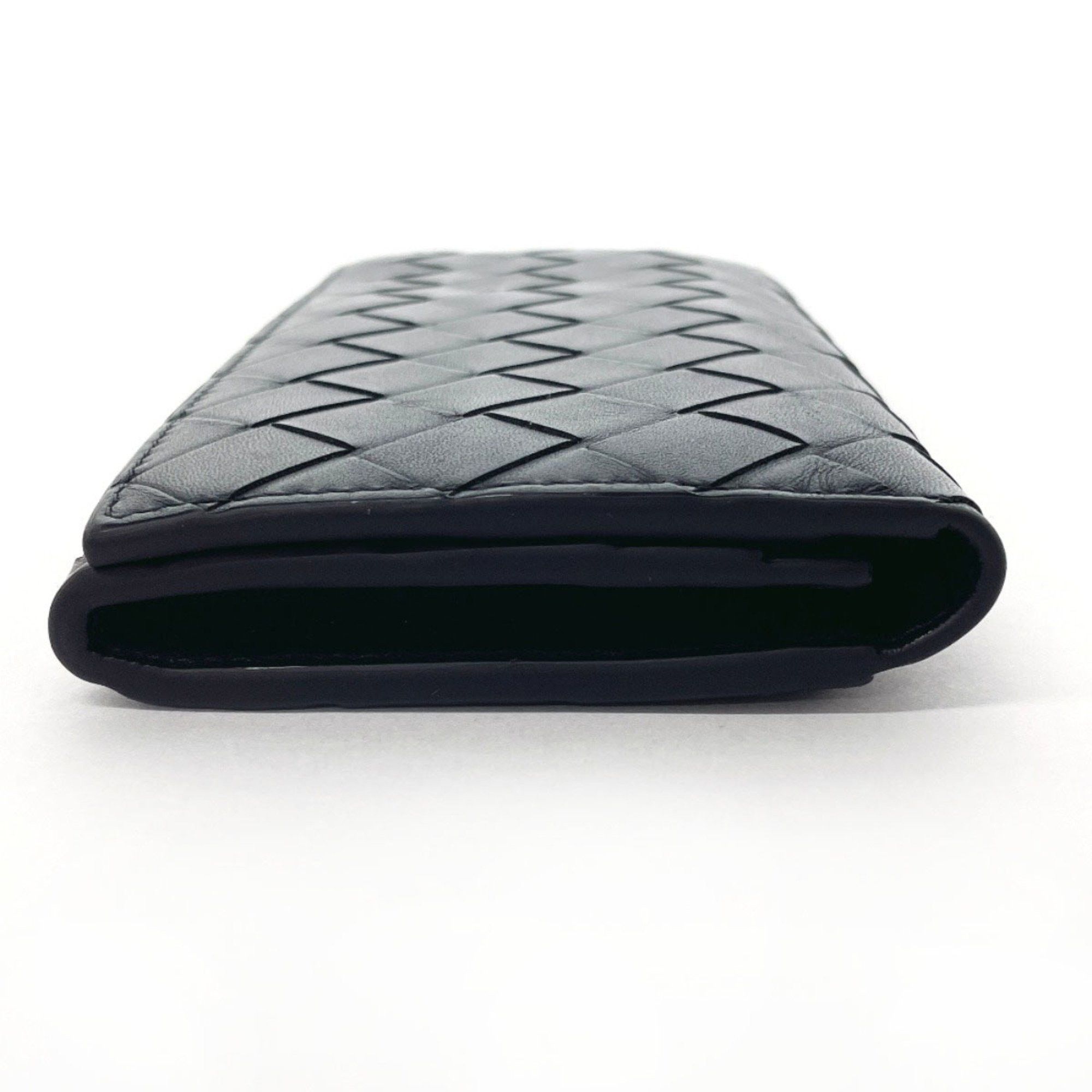 Bottega Veneta BOTTEGAVENETA Bottega Veneta Intrecciato Wallet Leather Black Men's Size ONE SIZE - 5 Thumbnail