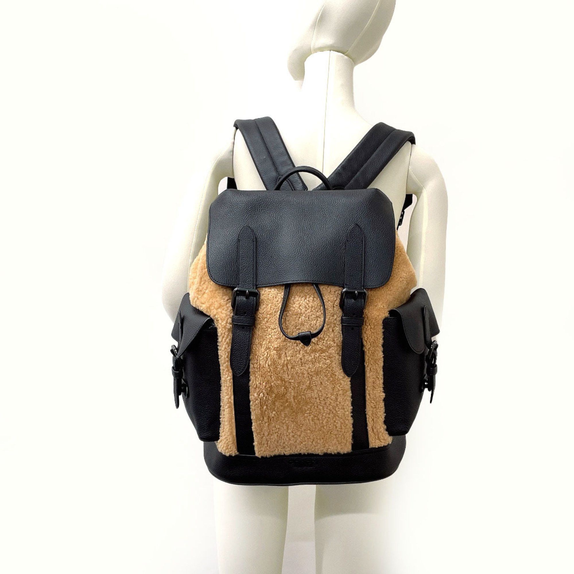 Coach COACH Hudson Backpack C1241 Backpack/Daypack Leather Brown Men's Size ONE SIZE - 13 Thumbnail