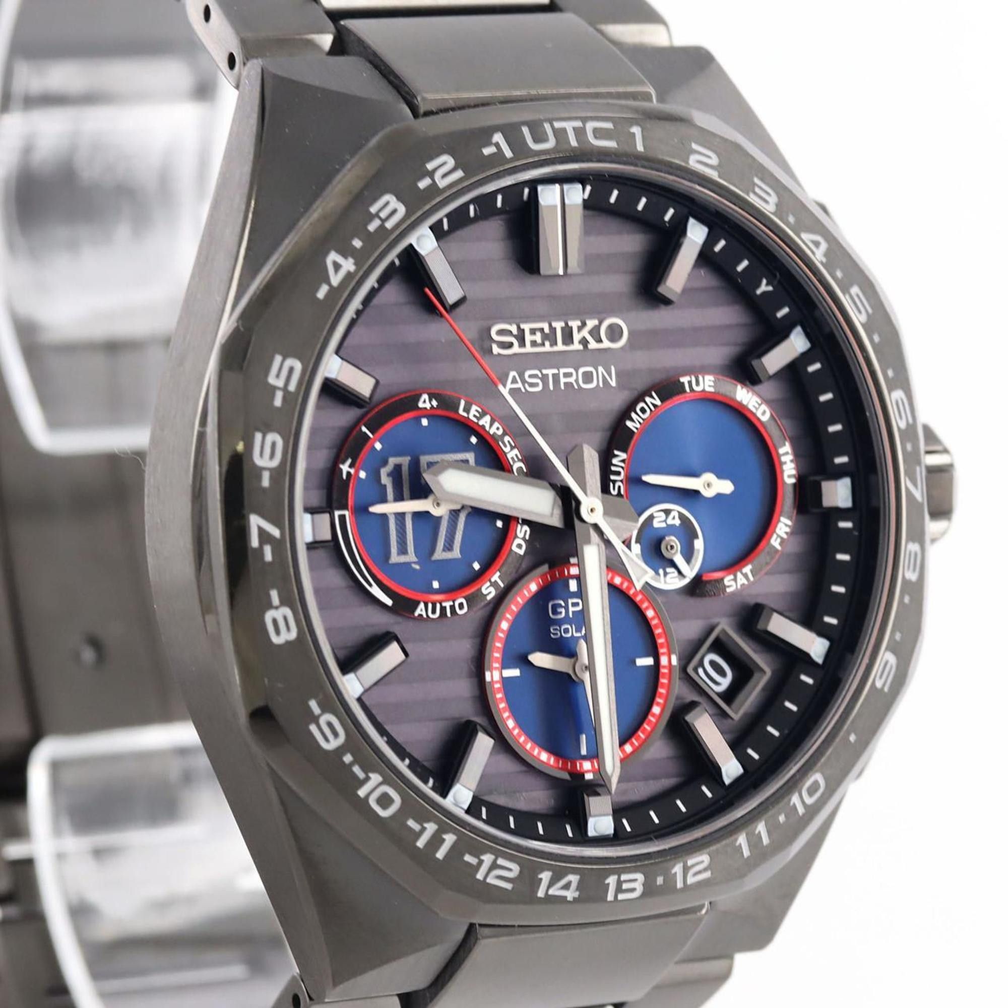 Seiko Seiko Astron Radio-Controlled Watch Shohei Otani 2023 LIMITED 5X53-0CG0 SBXC143 TI Solar Quartz Size ONE SIZE - 6 Thumbnail