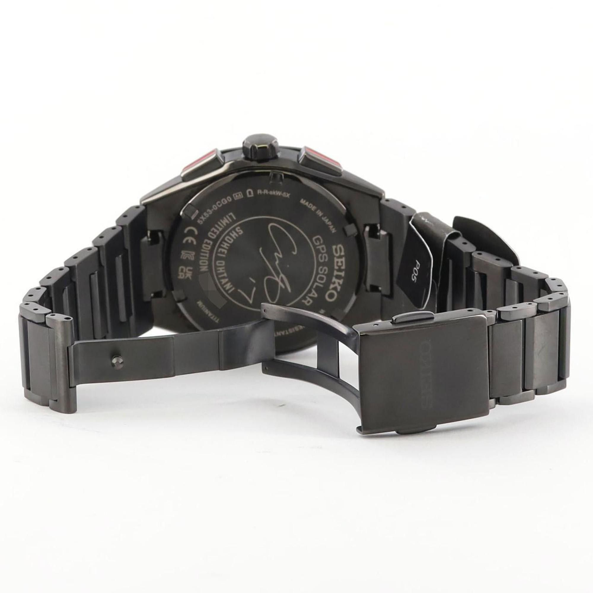 Seiko Seiko Astron Radio-Controlled Watch Shohei Otani 2023 LIMITED 5X53-0CG0 SBXC143 TI Solar Quartz Size ONE SIZE - 8 Thumbnail