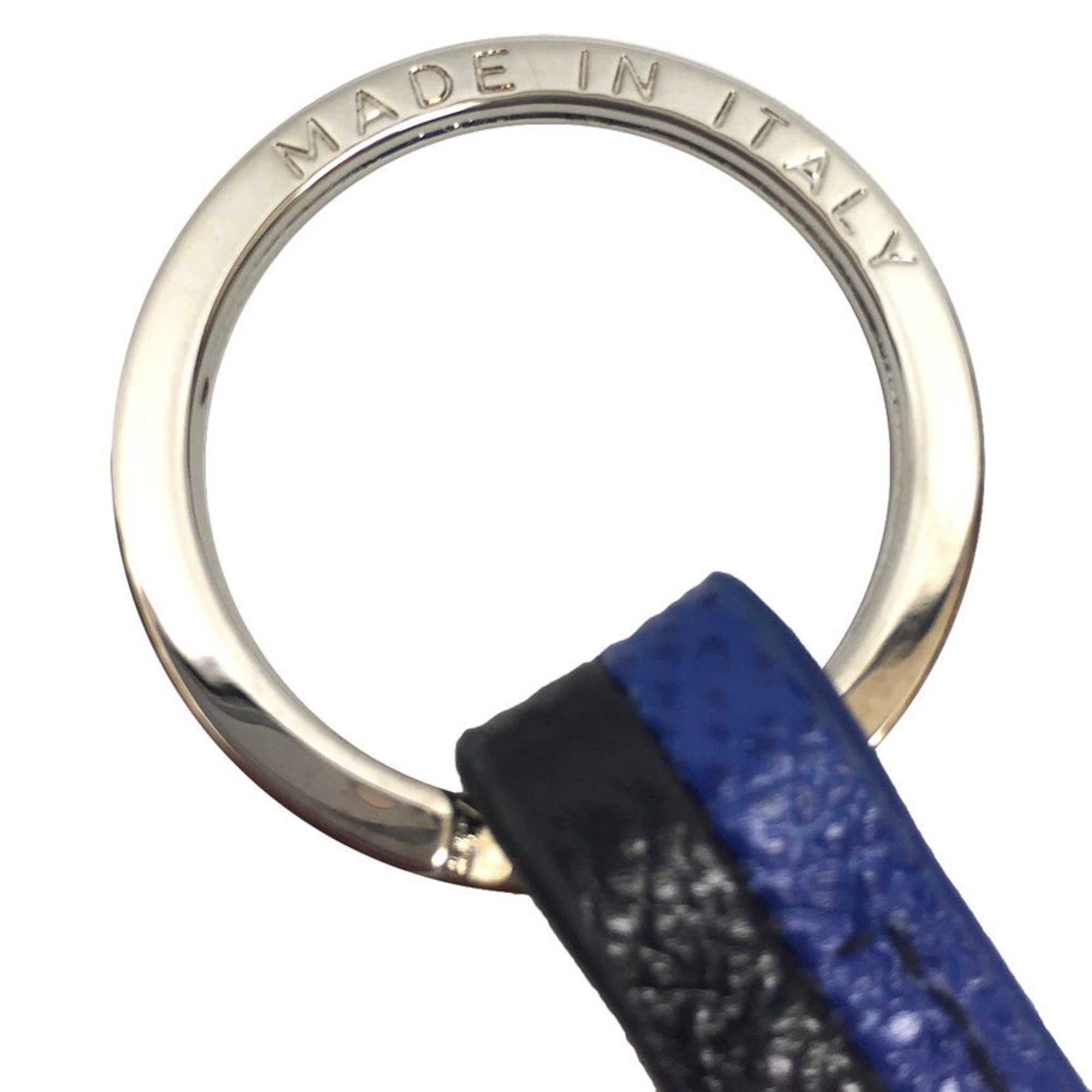 Bvlgari BVLGARI Bulgari Key Ring Man/BB MAN Holder 288596 Silver x Black Cobalt Tulum Size ONE SIZE - 3 Thumbnail