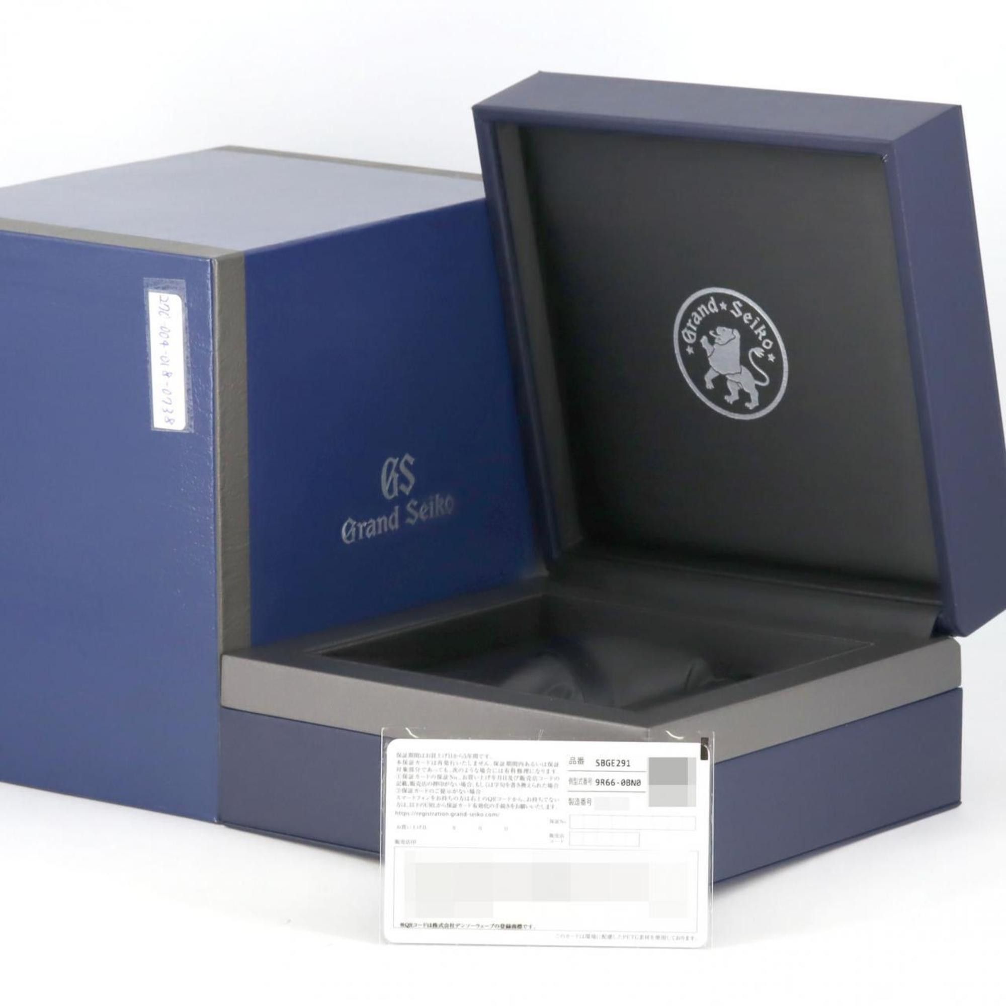 Seiko Seiko Grand Sports Collection GMT TI Nihonbashi Mitsukoshi 9R66-0BN0 SBGE291 Watch Automatic Size ONE SIZE - 7 Thumbnail