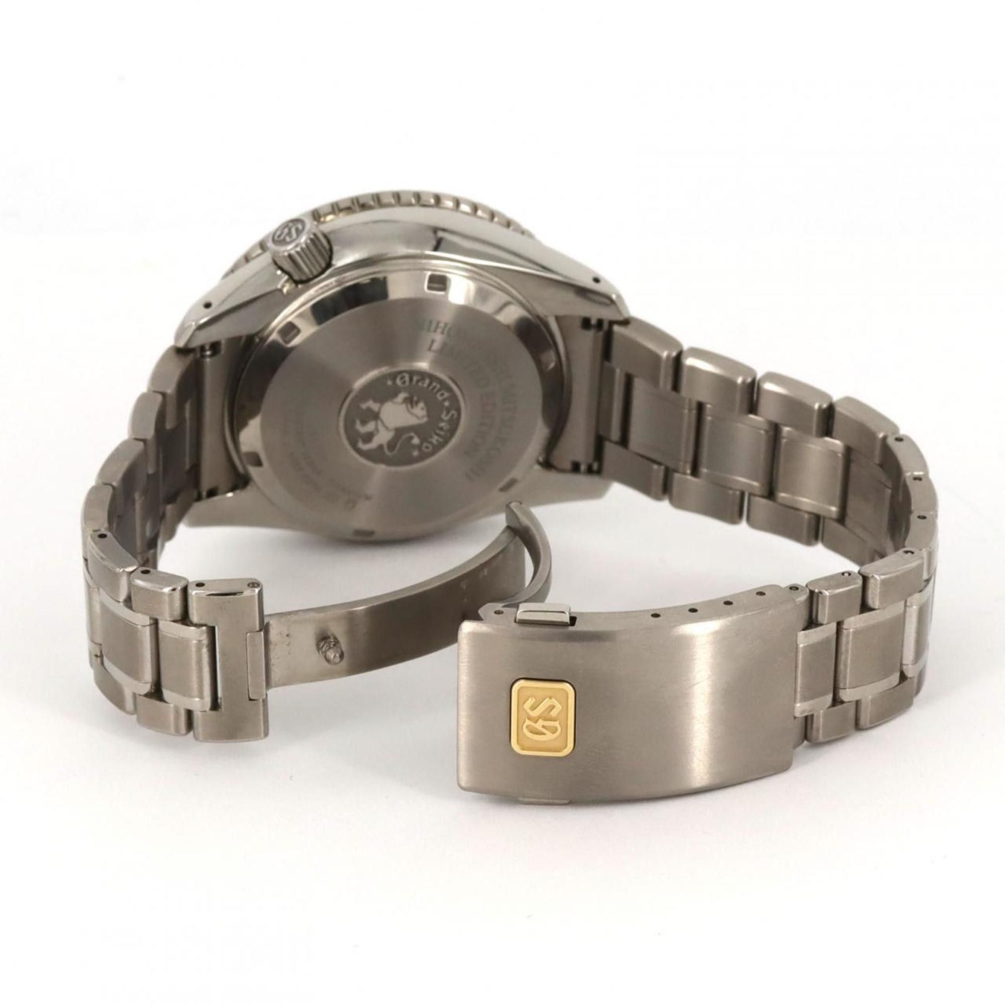 Seiko Seiko Grand Sports Collection GMT TI Nihonbashi Mitsukoshi 9R66-0BN0 SBGE291 Watch Automatic Size ONE SIZE - 5 Thumbnail