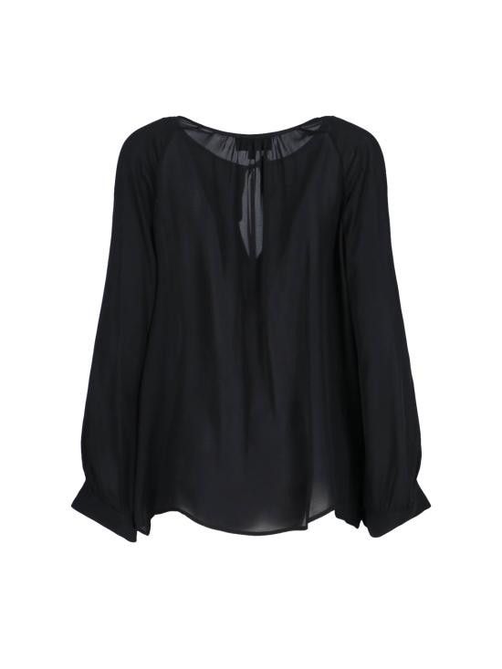 Nili Lotan NILI LOTAN Women Tops 561 W30 BLK Black Size M / US 6-8 / IT 42-44 - 2 Thumbnail