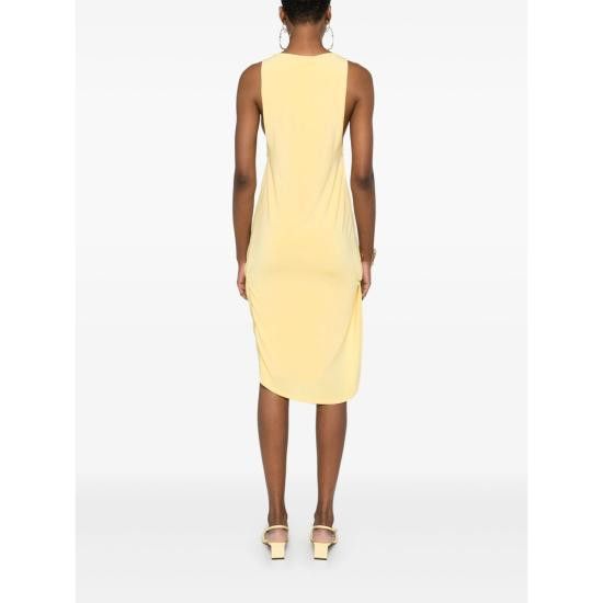Jacquemus JACQUEMUS Women Dresses 251DR242 2381 250 YELLOW Size M / US 6-8 / IT 42-44 - 2 Thumbnail