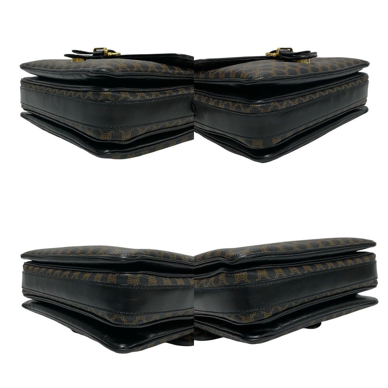 Celine Celine Shoulder Bag Black Leather Size ONE SIZE - 7 Thumbnail