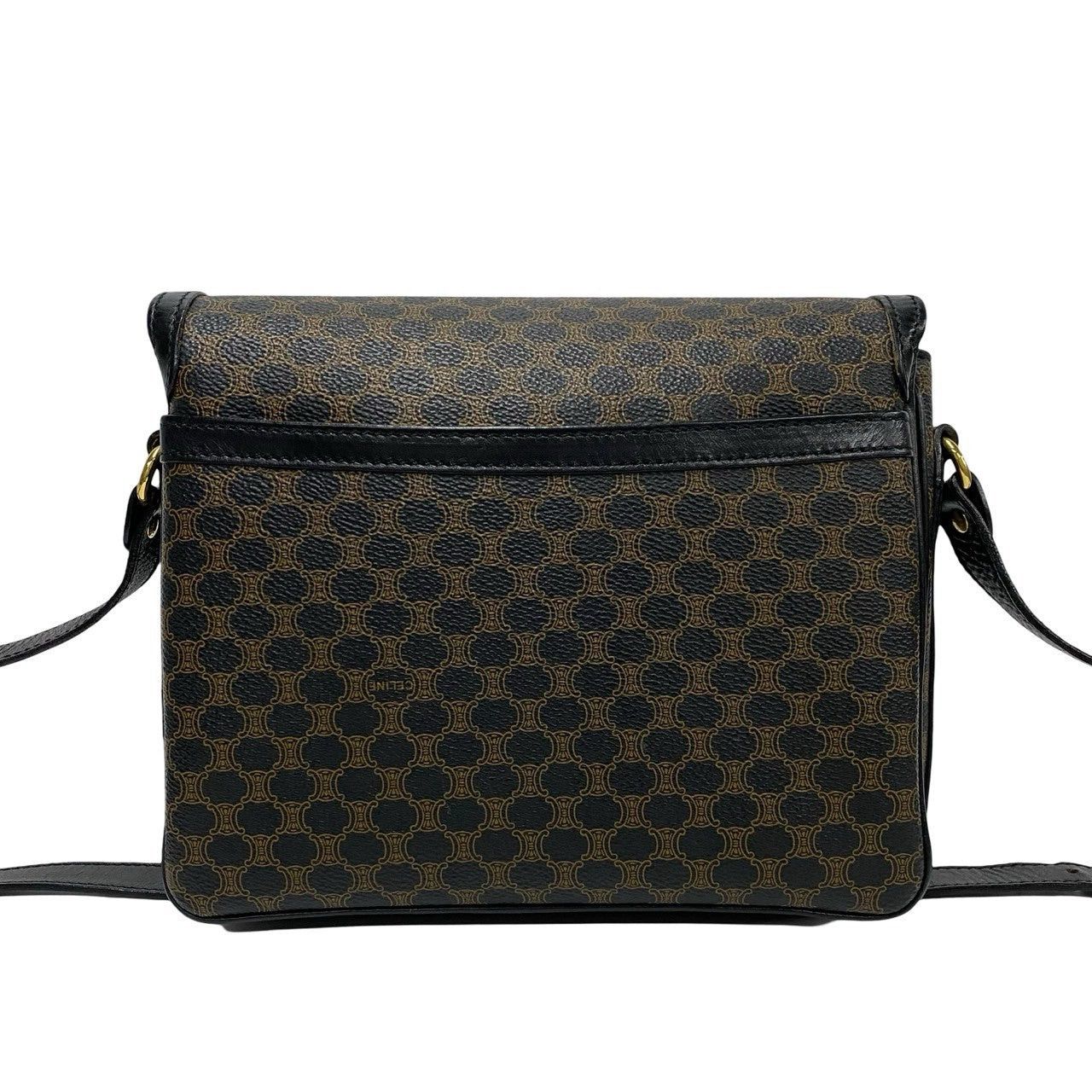 Celine Celine Shoulder Bag Black Leather Size ONE SIZE - 4 Thumbnail