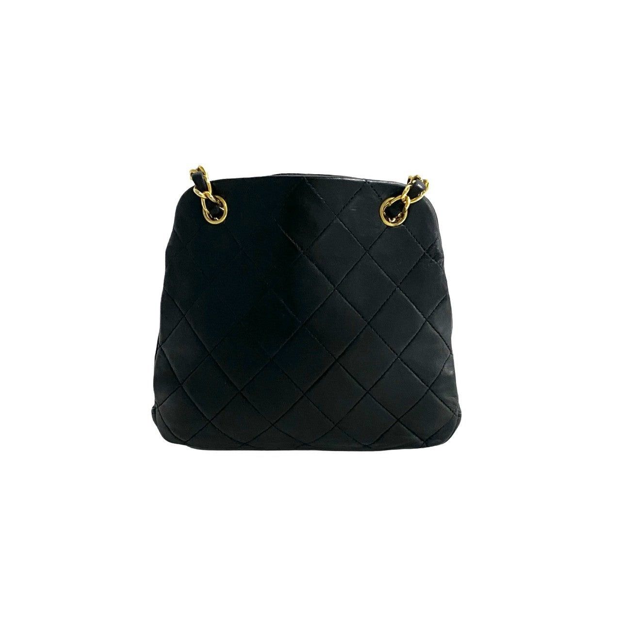 Chanel Chanel Shoulder Bag Black Leather Size ONE SIZE - 4 Thumbnail
