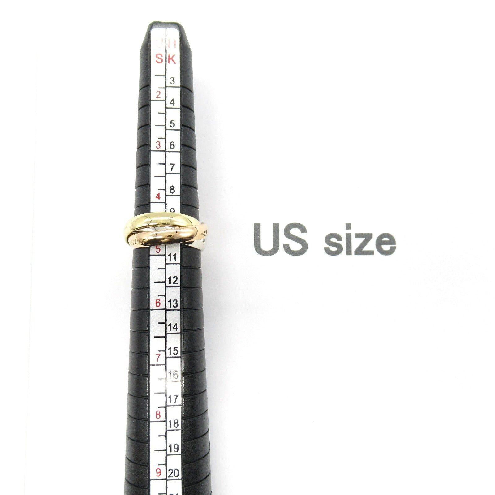 Cartier Cartier Trinity Ring K18 (Yellow Gold) K18Wg (White (Pink Gold Size ONE SIZE - 5 Thumbnail