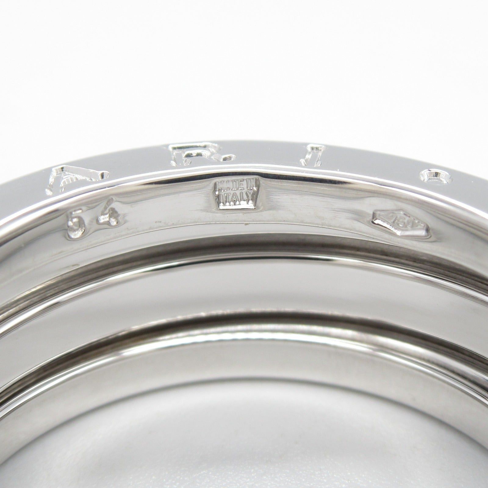 Bvlgari Bvlgari B Zero One Ring K18Wg (White Gold) Silver Size ONE SIZE - 5 Thumbnail