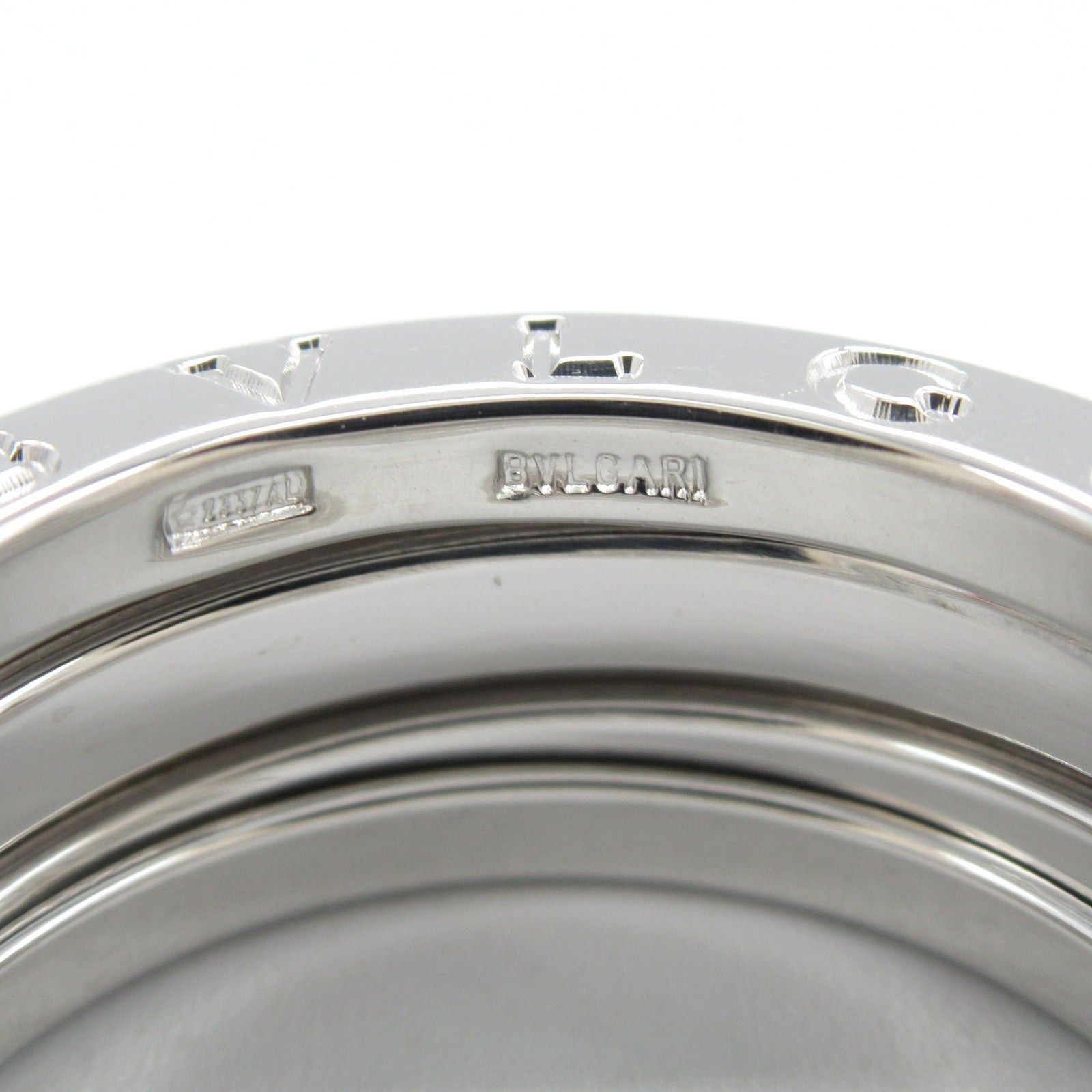 Bvlgari Bvlgari B Zero One Ring K18Wg (White Gold) Silver Size ONE SIZE - 6 Thumbnail