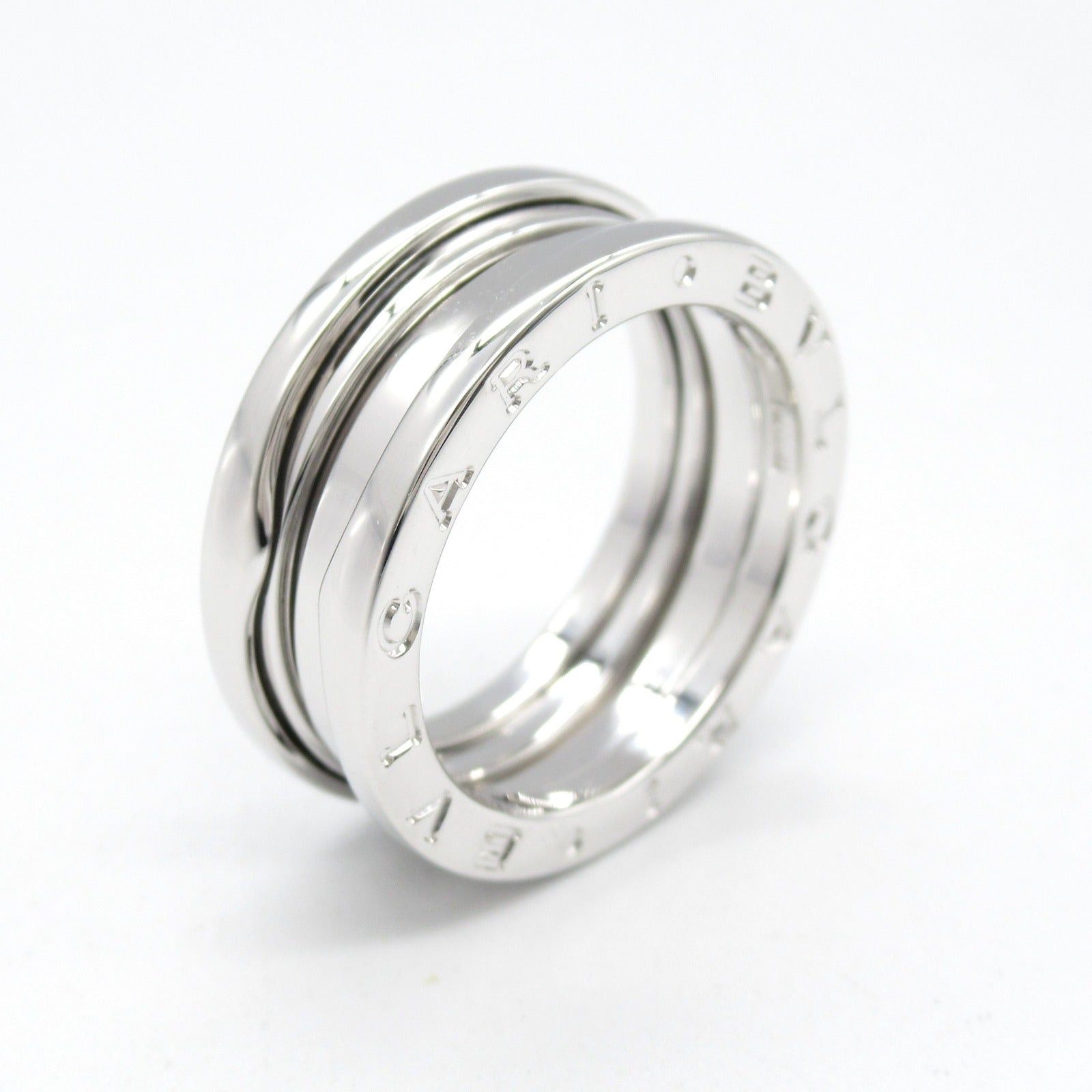 Bvlgari Bvlgari B Zero One Ring K18Wg (White Gold) Silver Size ONE SIZE - 4 Thumbnail