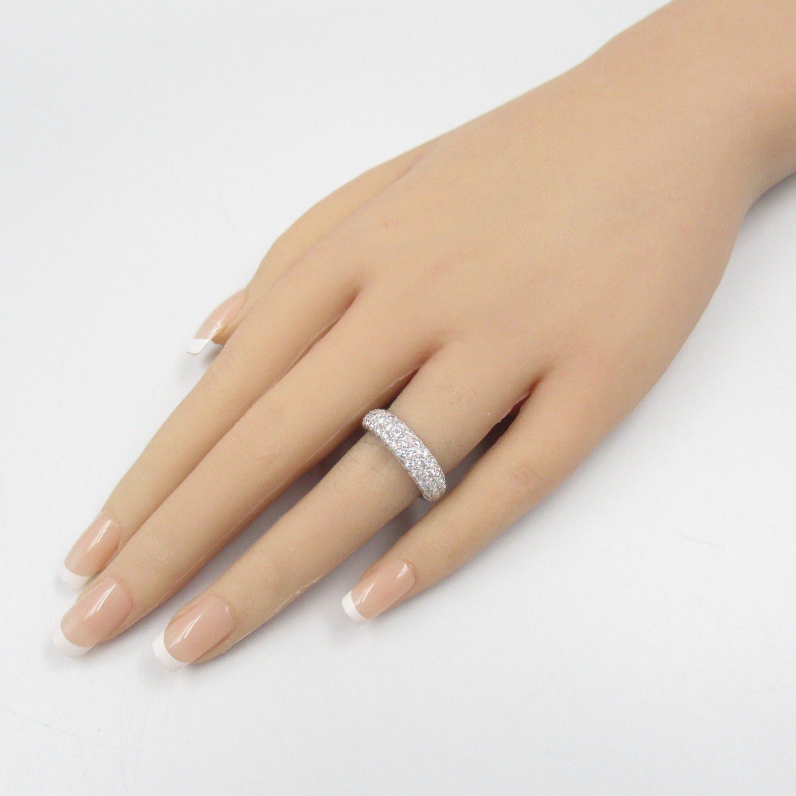 Cartier Cartier Ethancel Pave Diamond Ring K18Wg (White Gold) Clear Size ONE SIZE - 7 Thumbnail