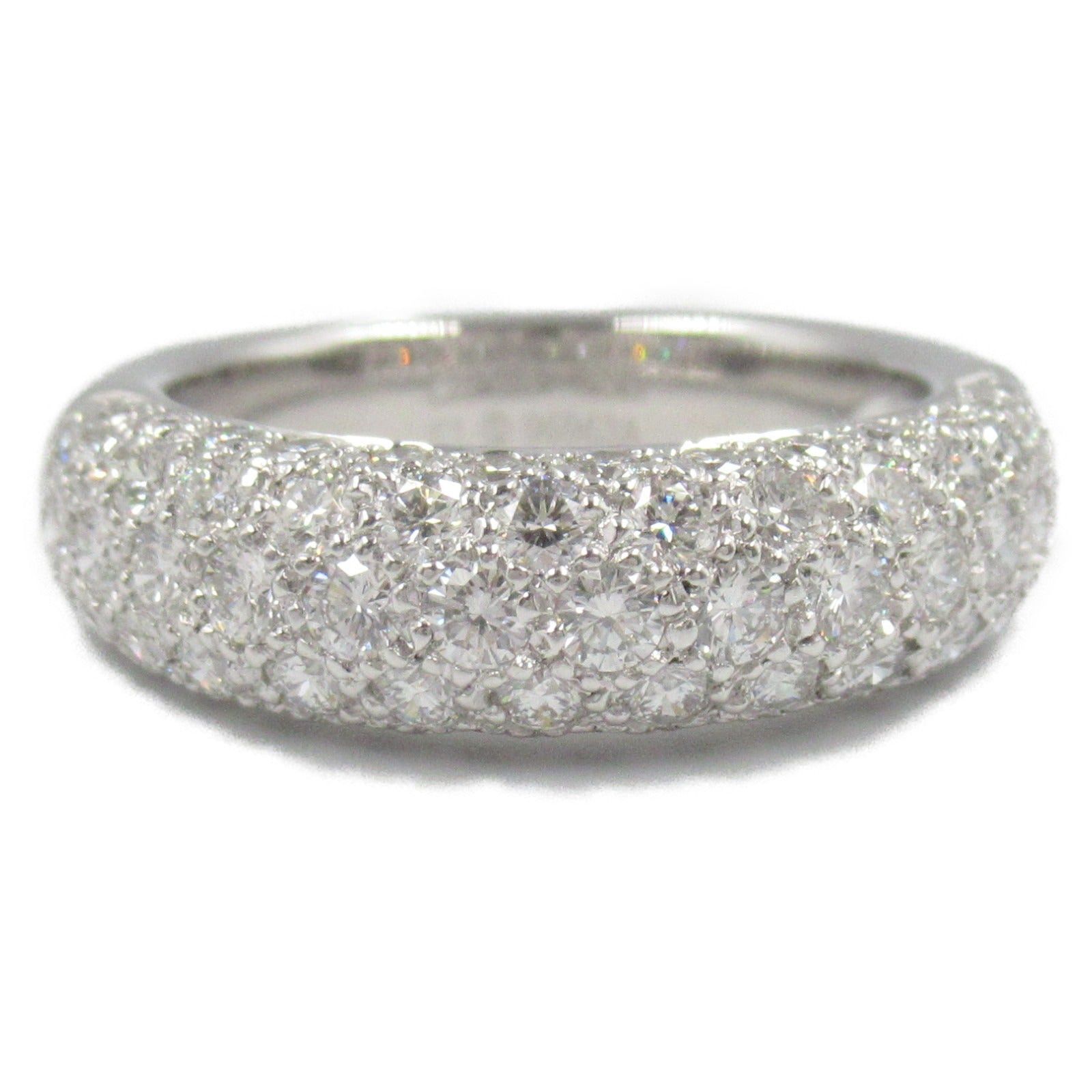 Cartier Cartier Ethancel Pave Diamond Ring K18Wg (White Gold) Clear Size ONE SIZE - 2 Thumbnail