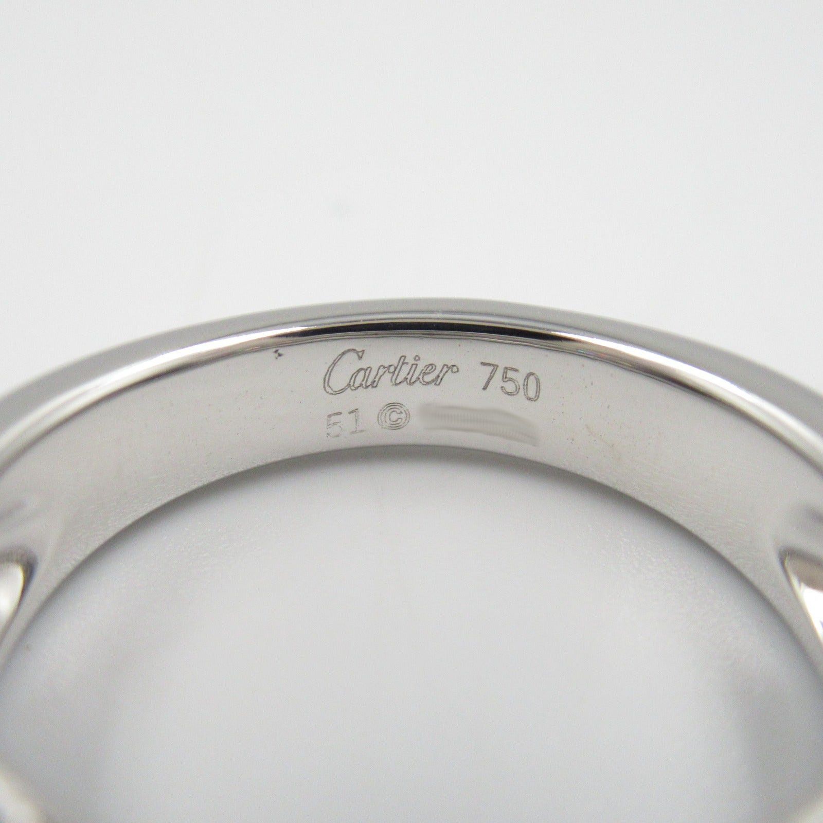 Cartier Cartier Ethancel Pave Diamond Ring K18Wg (White Gold) Clear Size ONE SIZE - 4 Thumbnail
