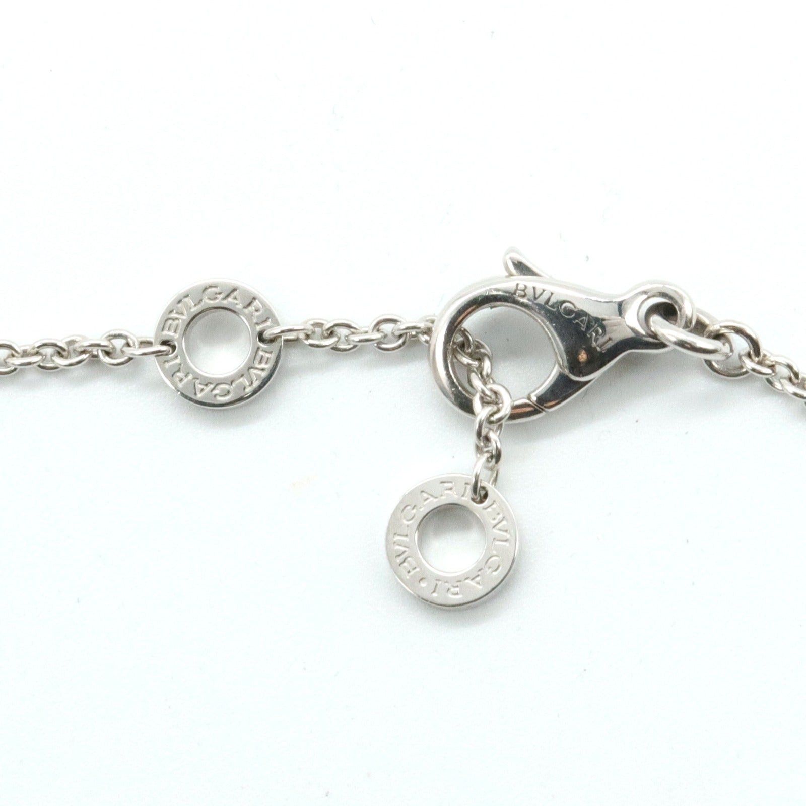 Bvlgari Bvlgari Parentesi Necklace K18Wg (White Gold) Silver Size ONE SIZE - 4 Thumbnail