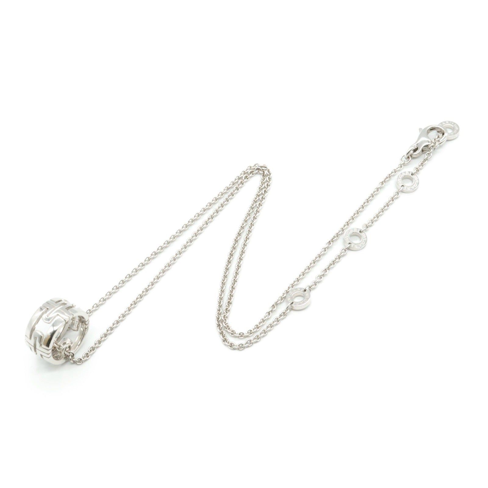 Bvlgari Bvlgari Parentesi Necklace K18Wg (White Gold) Silver Size ONE SIZE - 3 Thumbnail