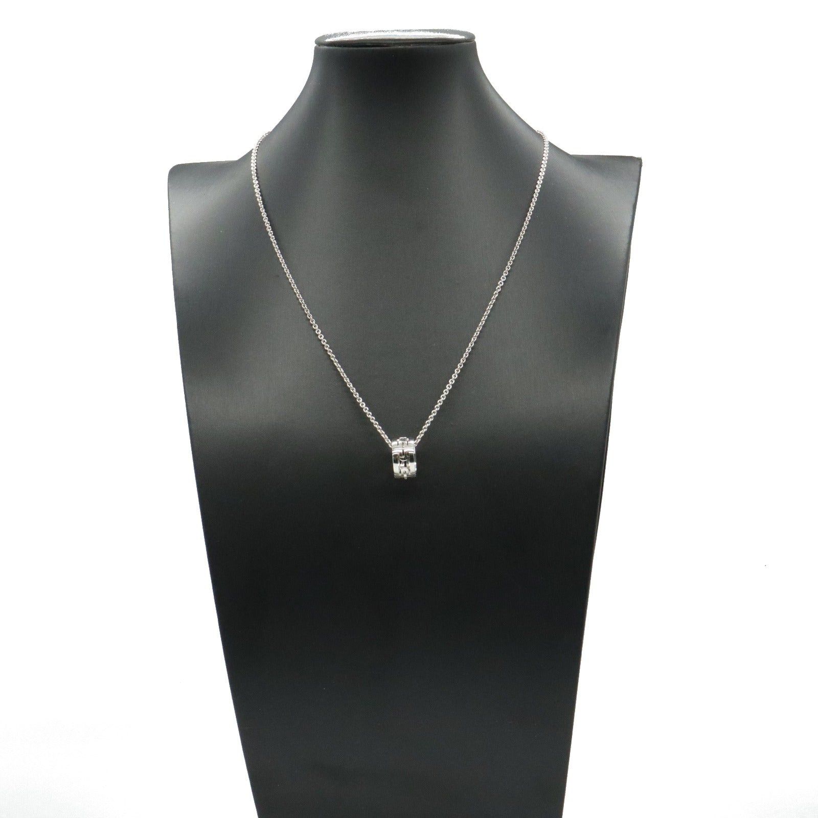 Bvlgari Bvlgari Parentesi Necklace K18Wg (White Gold) Silver Size ONE SIZE - 7 Thumbnail