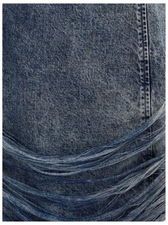 Diesel DIESEL Women Dresses A189640CMBP 01 BLUE Size S / US 4 / IT 40 - 3 Thumbnail