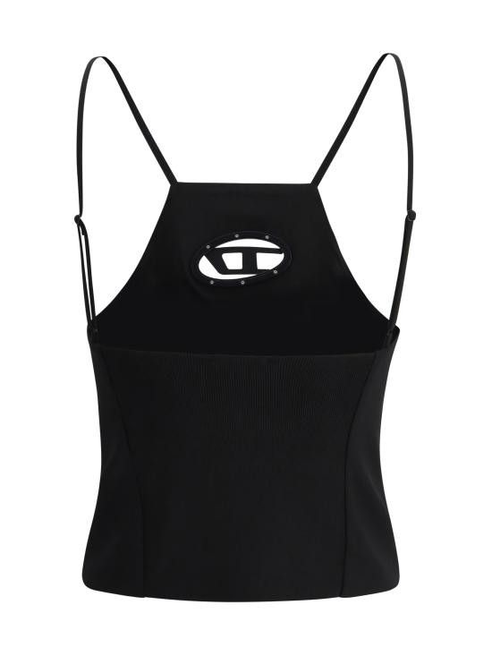 Diesel DIESEL Women Tops A173200PHAL 9XXA BLACK Size S / US 4 / IT 40 - 2 Thumbnail
