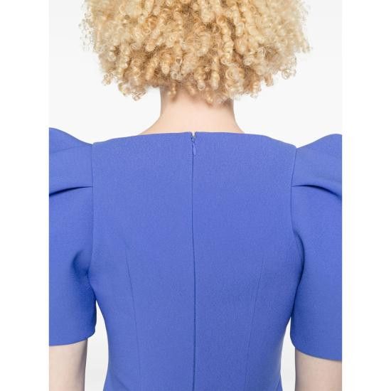 Solace London SOLACE LONDON Women Dresses OS36025 IRBLU BLUE Size M / US 6-8 / IT 42-44 - 3 Thumbnail