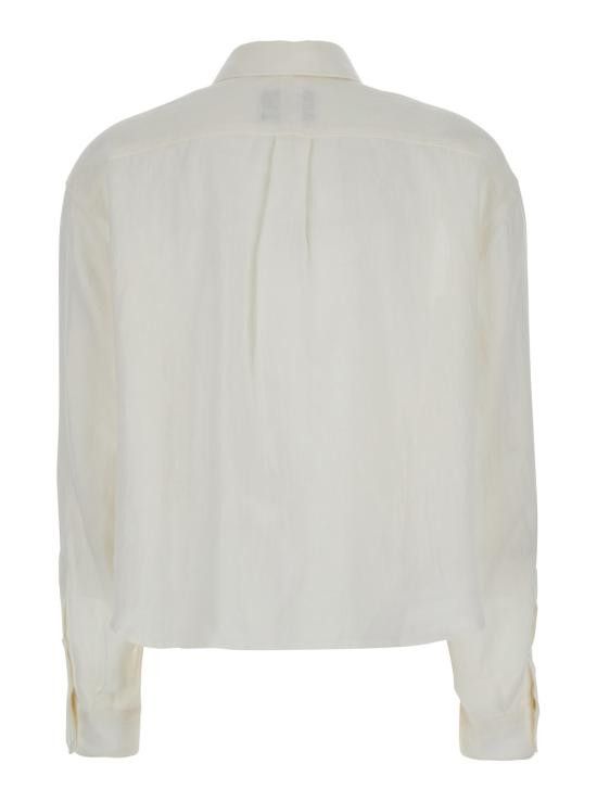A.P.C. A.P.C. Women Shirts LIAEKF12627AAC White Size S / US 4 / IT 40 - 2 Thumbnail