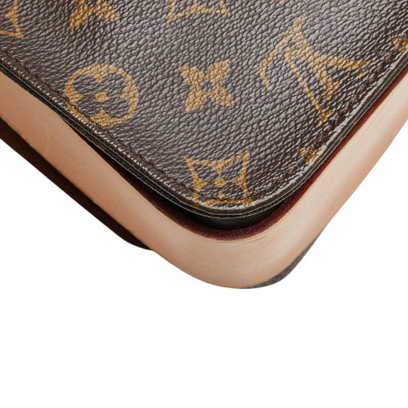 Louis Vuitton Louis Vuitton Louis Vuitton Cartouchiere GM Monogram Shoulder Bag Canvas Crossbody Bag M51252 DUTY FREE for USA Size ONE SIZE - 6 Thumbnail