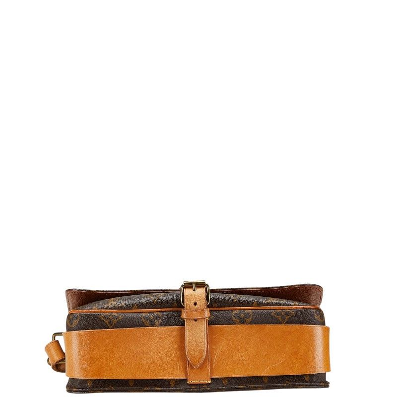 Louis Vuitton Louis Vuitton Louis Vuitton Cartouchiere GM Monogram Shoulder Bag Canvas Crossbody Bag M51252 DUTY FREE for USA Size ONE SIZE - 3 Thumbnail