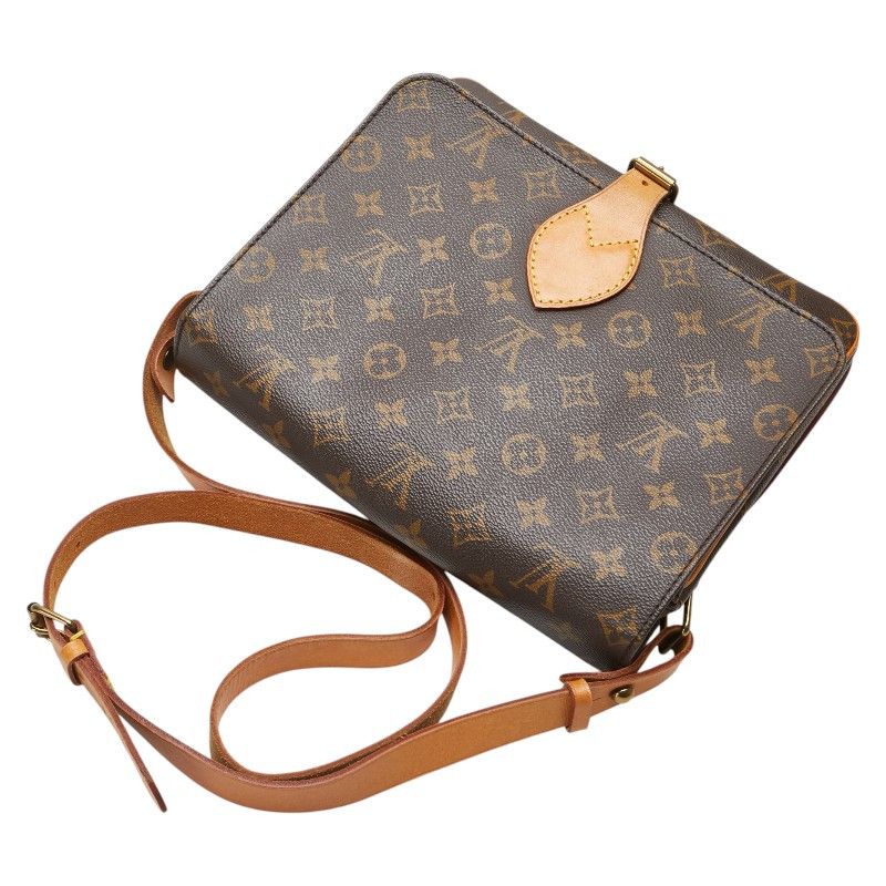 Louis Vuitton Louis Vuitton Louis Vuitton Cartouchiere GM Monogram Shoulder Bag Canvas Crossbody Bag M51252 DUTY FREE for USA Size ONE SIZE - 12 Thumbnail