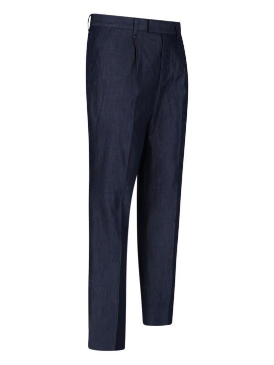 Paul Smith PAUL SMITH Men Straight Pants 800Y P22337 R Blue Size US 31 - 3 Thumbnail