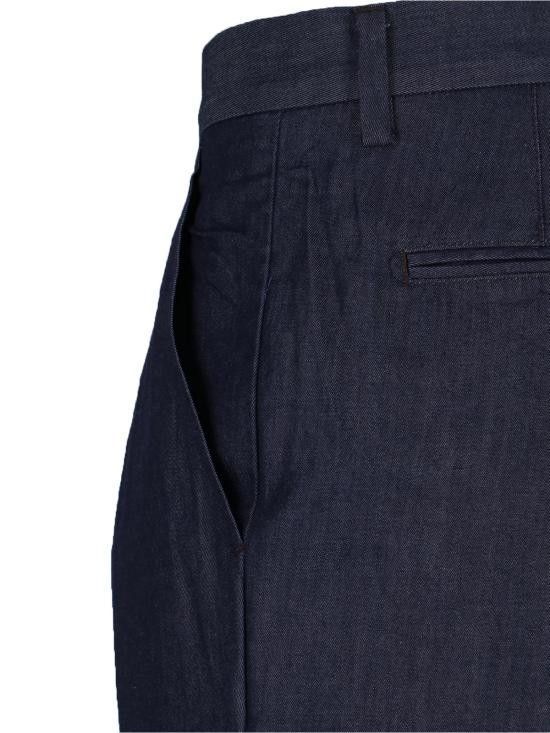Paul Smith PAUL SMITH Men Straight Pants 800Y P22337 R Blue Size US 31 - 4 Thumbnail