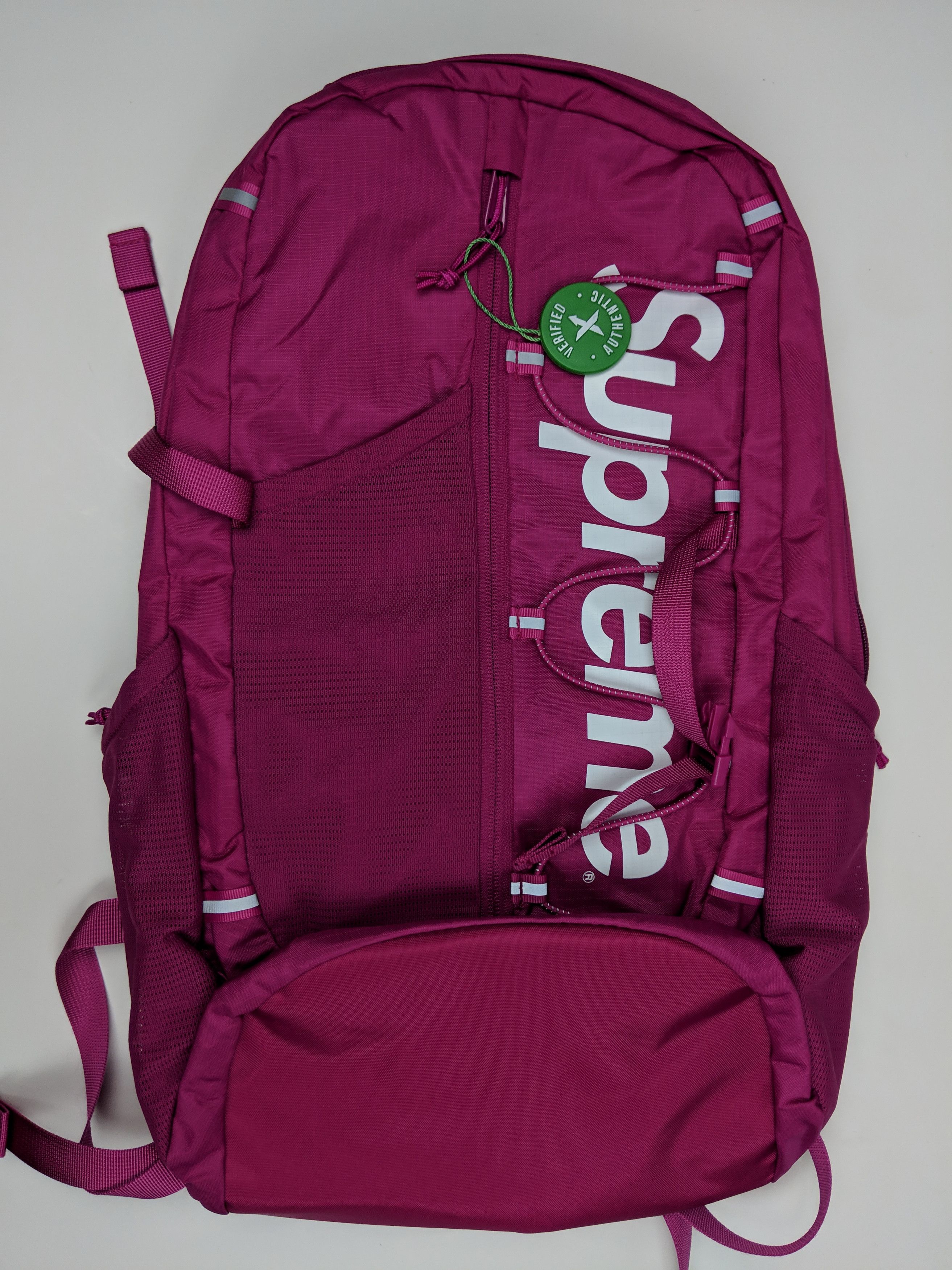 Supreme Supreme Magenta Pink Backpack Bag SS17