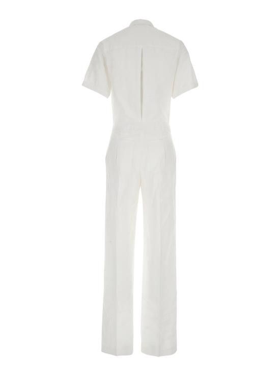 PT Torino PT TORINO Women Jumpsuits TW7SGS030STDVX010010 White Size 28" / US 6 / IT 42 - 2 Thumbnail